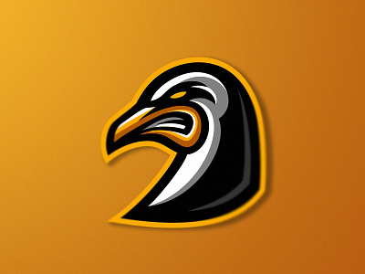 Penguin Mascot animal bird dmitry krino esports krinographics logo design mascot penguin