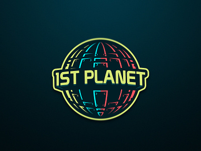 1ST PLANET dmitry krino earth esportlogo esports globe label logo music planet