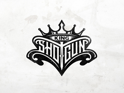 Shotgun King dmitry krino lettering type typo typographic typography