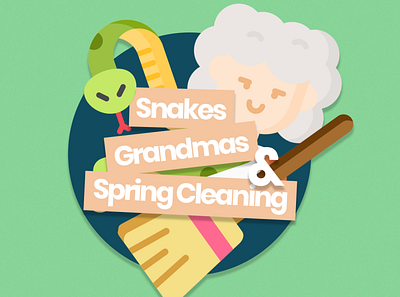 Snakes, Grandmas & Spring Cleaning | Sermon Series church church design church graphics church media church social media design ministry sermon series social media design youth ministry
