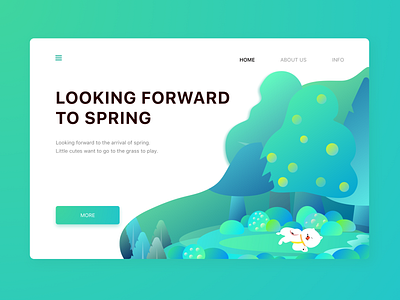 Looking forward to spring - Web #02