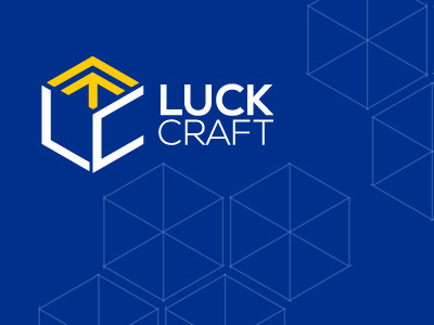 Logo LuckCraft logistic logo logo design
