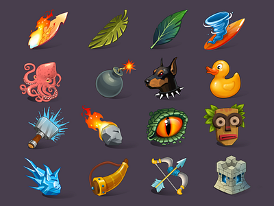 Icons for game