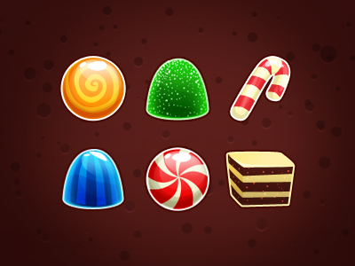 Ico Candy candy icons sweet