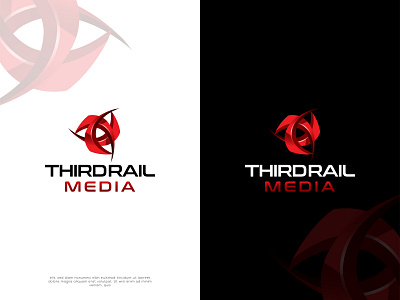 Third Rail Media - Logo Design branding design icon logo