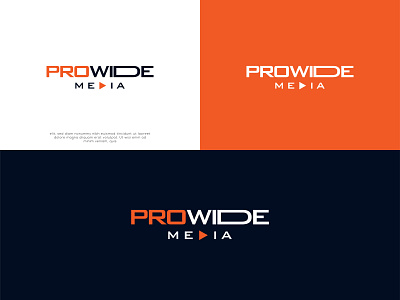 ProWide Media - Logo Design