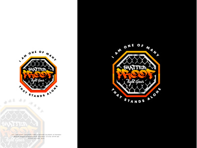 Shatter Proof Fight Gear - Logo Design