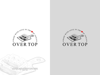 Over Top - Logo Design branding design icon logo