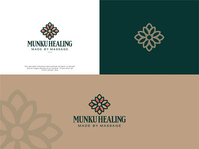 MUNKU HEALING - Logo Design branding design icon logo