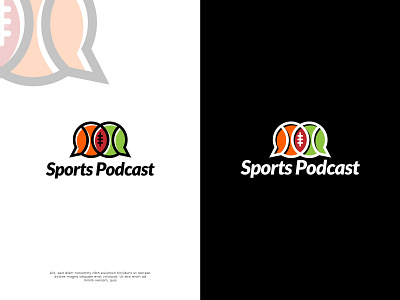 Sports Podcast - Logo Design branding design icon logo