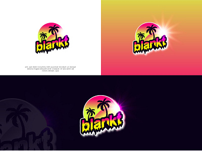 Blankt - Logo Design branding design icon logo