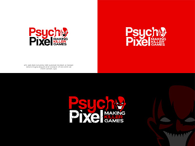 Psycho Pixel - Logo Design branding design icon logo