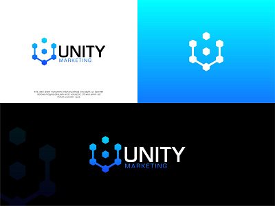 UNITY - Logo Design branding design icon logo