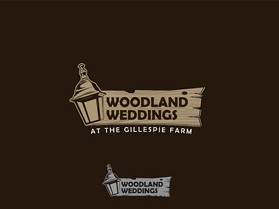 WoodLand Wedding's Logo Design