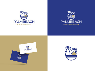 Palm Beach - Logo Design Concept