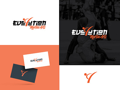 Evolution Martial Arts - Logo Design Concept logo