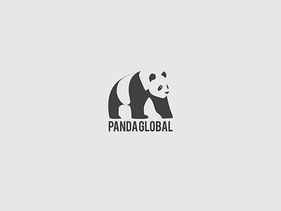 Day 3 Daily Logo Challenge - Panda (Panda Global) animal bear black brand branding chinese concept daily challenge dailylogochallenge fluffy logo logo a day logo concept logo design panda panda illustration panda logo po
