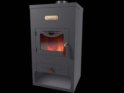 Fireplace 3d 3d render 3dsmax black corona iray max oven product render product visualization render visualization