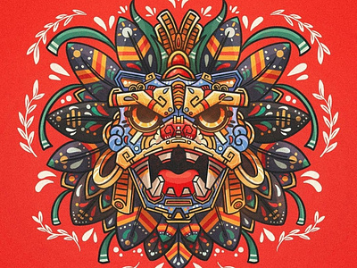 Quetzalcóatl by Pequeño Capitan on Dribbble