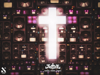 JUSTICE - AUDIO VIDEO DISCO disco dj ed banger justice music