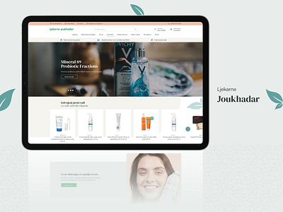 Joukhadar Pharmacies design ecommerce inchoo joukhadar magento magento 2 pharmacy ui ux