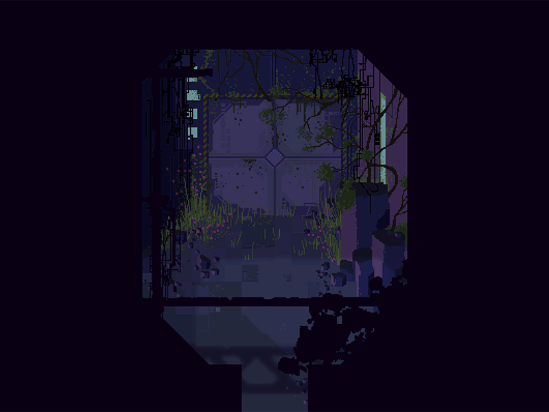 Elevator Room animation art gamedev gamedevelopment gif indiedev indiegame indiegamedev pixel pixel art pixelart resolutiion video game