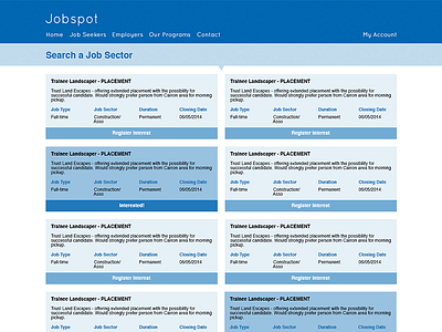 Jobspot Website