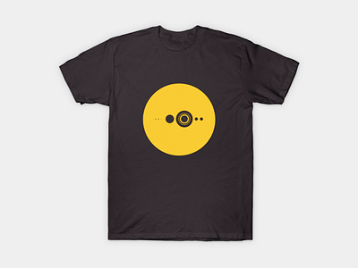 Solar System Shirt art design digital illustration illustrator planets solar system vector