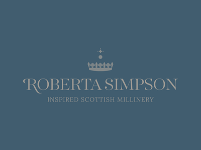 Roberta Simpson branding identity illustrator lettering logo logotype typography wordmark