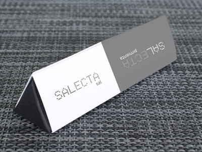 Salecta cardboard ecological packaging salt
