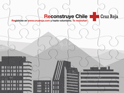 Rebulid Chile advertising buildings houses ngo