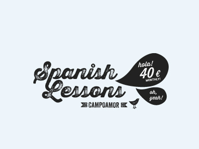 Logo Spanish Lessons beach lessons spanish