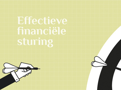 Sonar Excel finances hand icon illustration