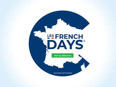 French Days - Cdiscount - 2021 branding design french days logo logotype
