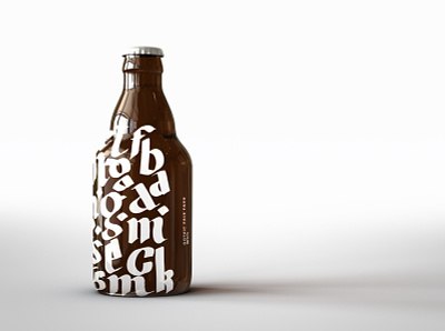 Beer bottle design beerbottle branding calligraphy craftbeer design freelancer hand drawn label lettering