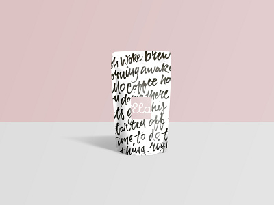 Coffee packaging concept mock up