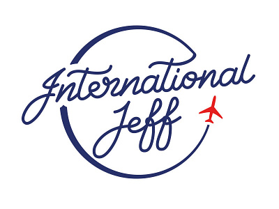 Logo for DJ and producer International Jeff customlogo design dj freelance logo music nottts