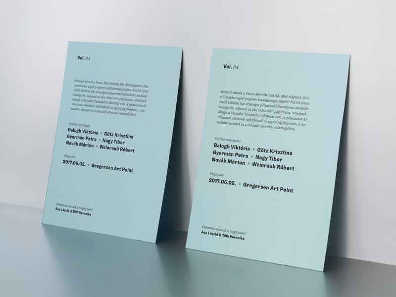 Vol. 04 invitation cards by Kira Koroknai on Dribbble