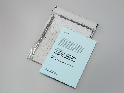 Vol. 04 invitation card card design exhibition invitation minimal print
