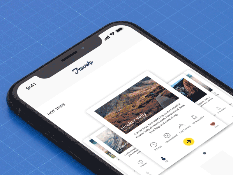 Travely App Concept UI/UX