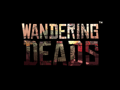 Wandering Deads™ apocalypse card cars dead explosion foxhide game logo road wanfering zombie
