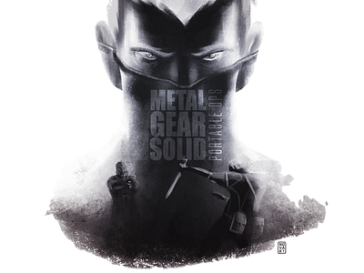 MetalGearSolid PO poster bigboss illustration metalgear mgs null portable solid