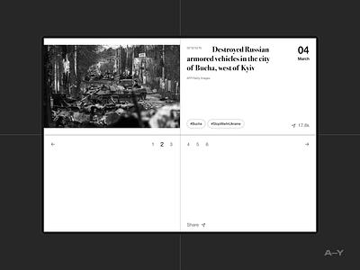 War In Ukraine /002 design digital grid minimal typography ui ux war web