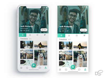 Social Media App UI/UX