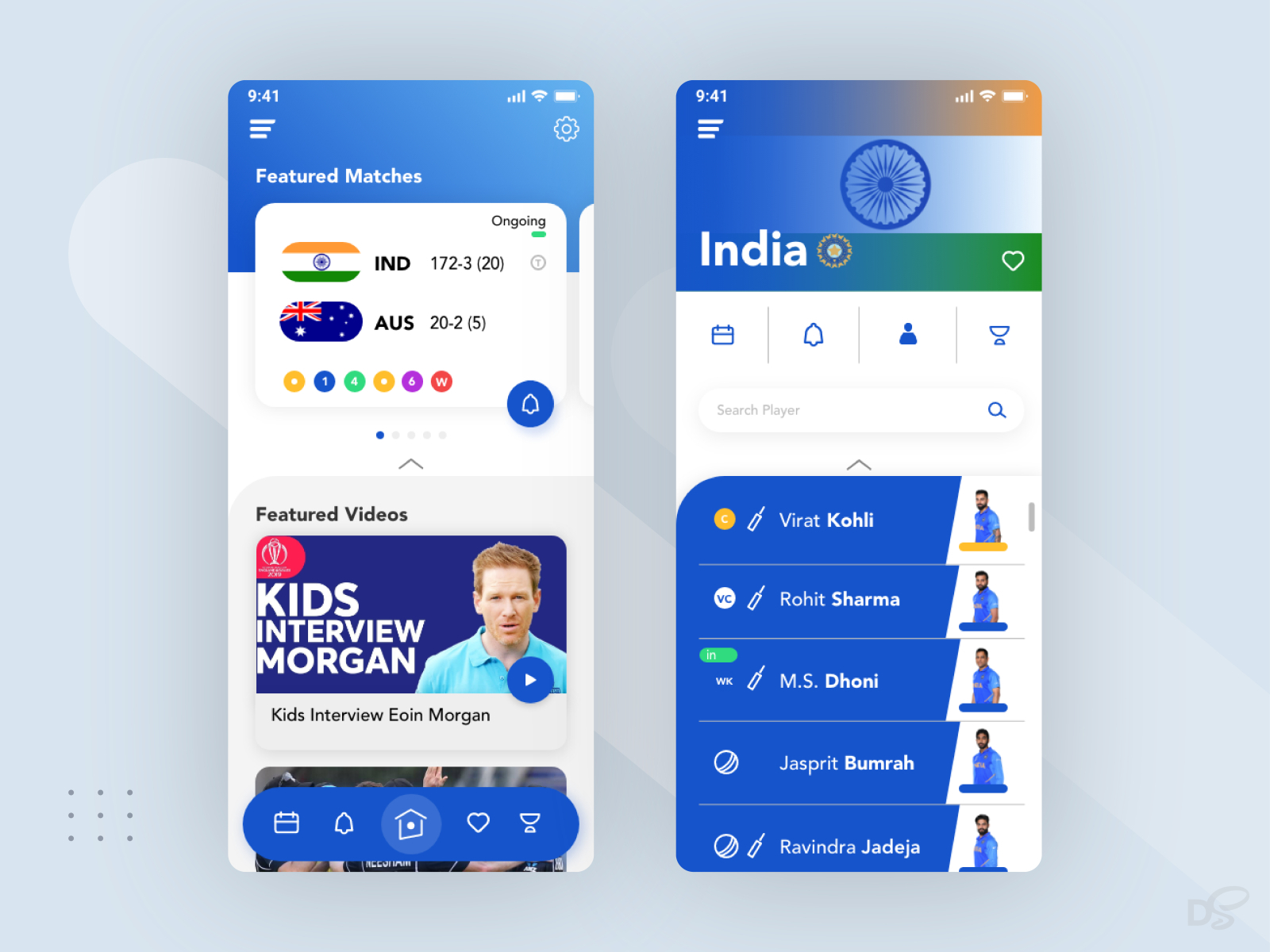 cricket mobile app