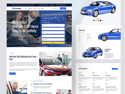 CarDealerz - Auto Dealer & Auto Shop Website Template