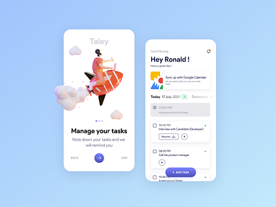 Manage your tasks branding clean design design figma illustration simple design task management to do list ui ui design