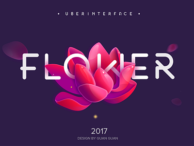 Flower design flower icon illustration