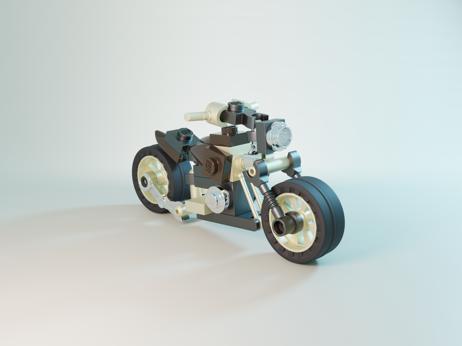 LEGO® Motorcycle by Nicolas Torres on Dribbble