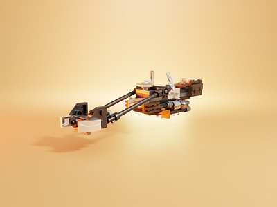 Lego mandalorian speeder online bike